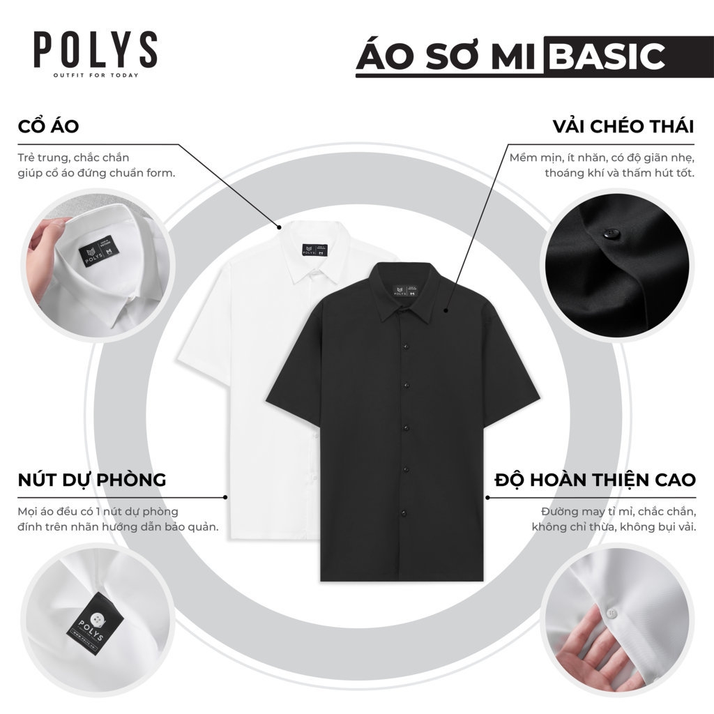 Áo sơ mi nữ phom vừa BASIC PLUS SHIRT STANDARD FIT FOR WOMEN LimeOrangevn #6 Áo sơ mi nữ phom vừa BASIC PLUS SHIRT STANDARD FIT FOR WOMEN LimeOrangevn